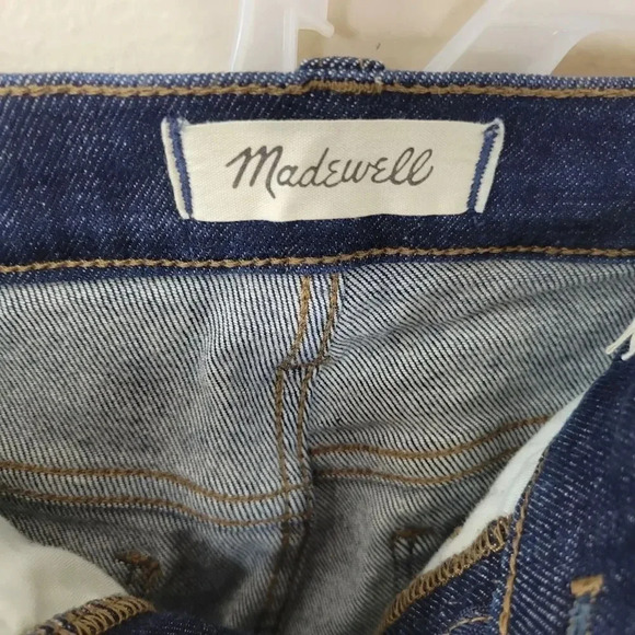 Madewell 9"‎ Mid-Rise Skinny Jeans Larkspur Wash Size 28 - Picture 7 of 9